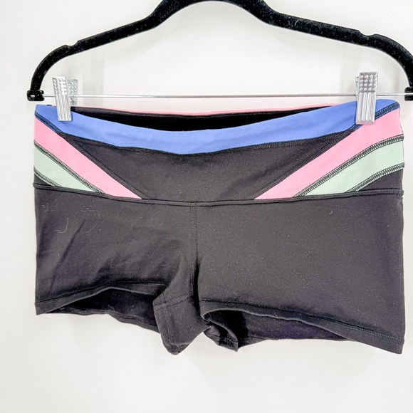 lululemon athletica Black and Pink Athletic Shorts - Picture 2 of 8